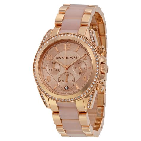 michael kors relogio rose gold|Michael Kors rose gold tone.